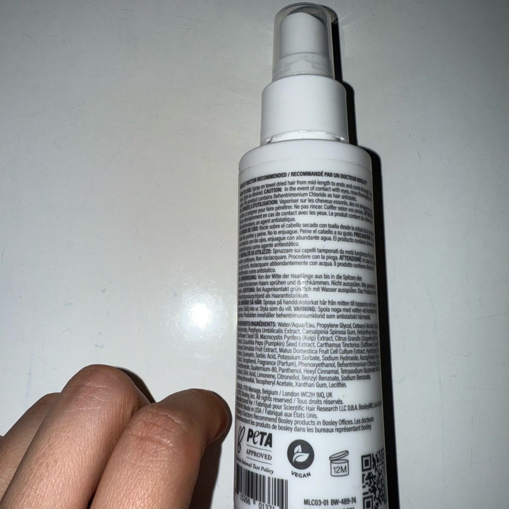 Bosley MD MendXtend Leave-In Hair Treatment - White - Picture 2 of 3
